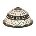 thumbnail image 2 of Vidriera Roman Shade Meyda Tiffany de 16 cm de ancho, color beige, 2 of 3