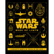 Star Wars: Book of Lists: A Galaxy's Worth of Trivia in 100 Lists [Hardcover - Used]