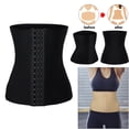 thumbnail image 1 of Lady Slim Latex Waist Trainer Body Shaper Corset Body Shaper Girdle Trimmer with Steel Bones Extender Banquet Housework Office, 1 of 8