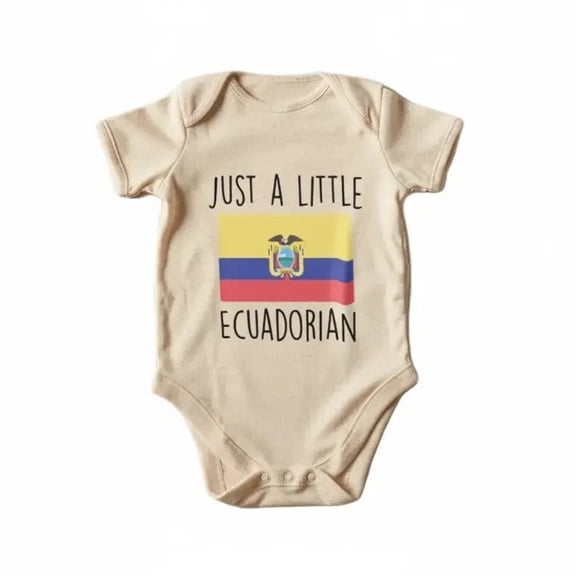 Ecuador Newborn Gift Baby Bodysuit