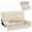 Beige Cute Cats Butterfly, variant on FOR U DESIGNS Purple Dot Print RV Jackknife Sofa Cover with Elastic Band 2-Piece Couch Protector for Backrest & Seat, Washable Non-Slip RV Furniture Protector for Jackknife Sleeper Sofa