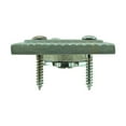 thumbnail image 5 of Renovators Supply Rectangular Brass Window Sash Lift 5" Satin Chrome Rope Sash Lift for Windows w/Screws, 5 of 8