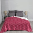 thumbnail image 3 of Japanese Hearts Throw Blanket, Soft Blanket Keeps Warm All Seasons, Lightweight Warm Blanket For Sofa Bed Sofa - 40"x30", 3 of 8