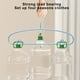 thumbnail image 5 of Paquete de 10 perchas antideslizantes con hombreras | Acero inoxidable resistente | Diseño compacto para niños y adultos | Sin golpes en los hombros | Gancho giratorio de 360°, 5 of 6