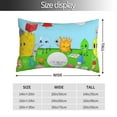thumbnail image 4 of Battle For Dream Island Bfdi Pillowcases Soft Pillow Holder Decorative Cushion Cover Home Decor Rectangular Throw Pillow Covers 14"X20", 4 of 9