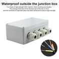 thumbnail image 2 of IP66 Waterproof Junction Box 2 in 4 Out Waterproof Electrical Box for Diameter 4-8 G21238, 2 of 6