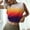 Orange, variant on iOPQO Tank Top For Women Women Crop Top Shirts Print Sleeveless Yoga Tops Running Workout Shirts Sweatshirt For Women