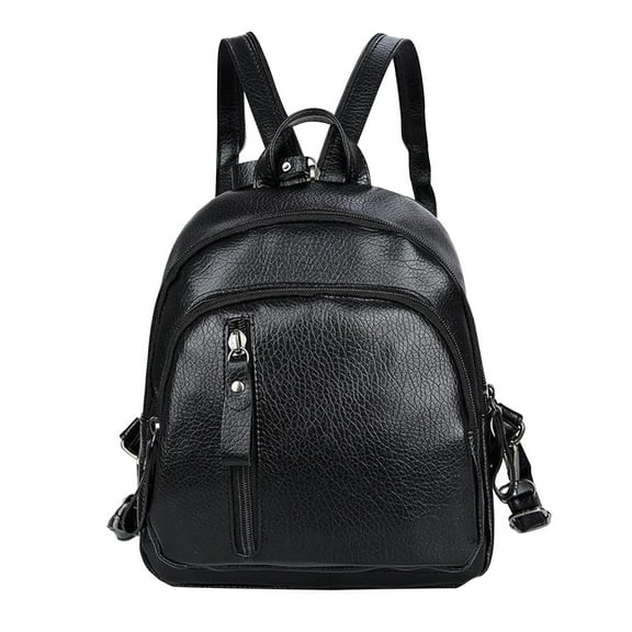 Leather Backpack under $5! kkbbma Fashion Leather Backpack Purse for Women Shoulder Bag Casual Daypack Small Shoulder Bag for Ladies