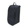 thumbnail image 1 of Bolsa para zapatos de fútbol para viaje, portátil, lavable, de tela Oxford, organizador de zapatos de fútbol negro, 1 of 9