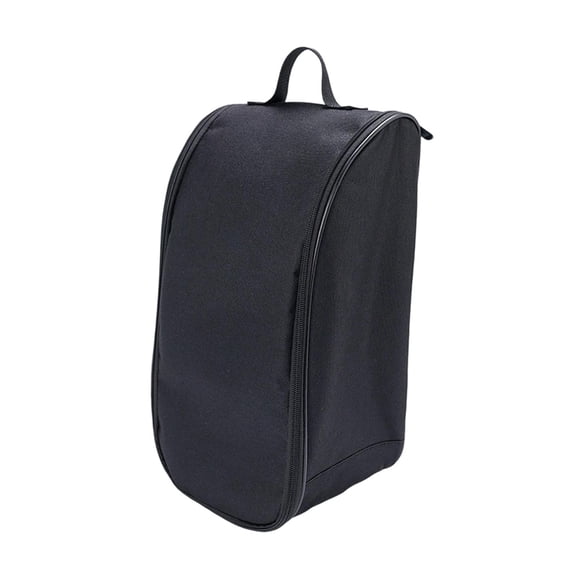 Bolsa para zapatos de fútbol, organizador de zapatos, ligera y transpirable, para viajes, bolsa para de fútbol, golf, entrenamiento físico, negro