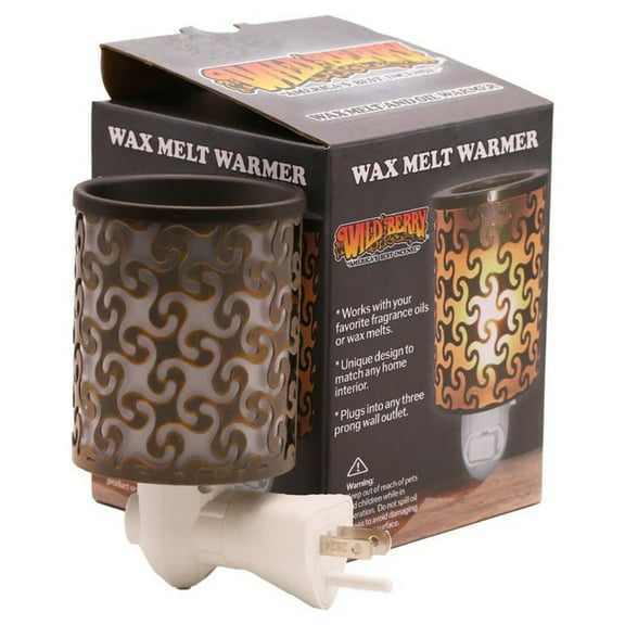 Wild Berry Wax Melt Warmer with Repeating Design