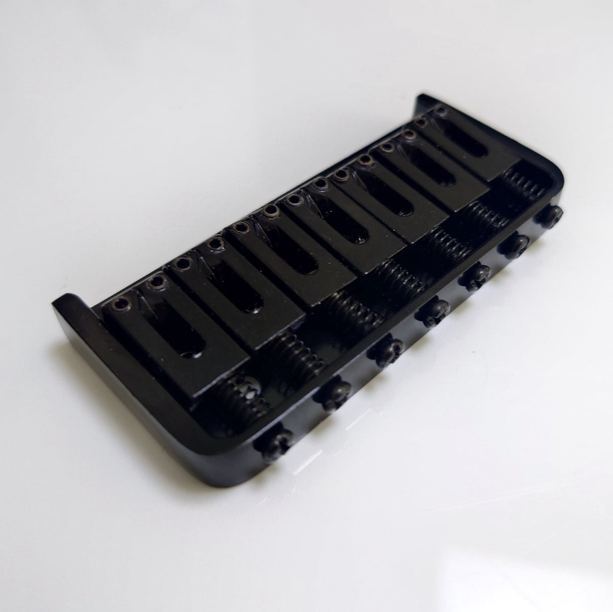 7 String Fixed Electric Guitar Bridge Black Metal Hardtail Bridge Guitar Accessories