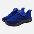 thumbnail image 2 of NOEGOEU Boys Girls Sneakers Tennis Shoes for Kids Breathable Lightweight Non Slip Running Shoes (Dark Blue,29), 2 of 8