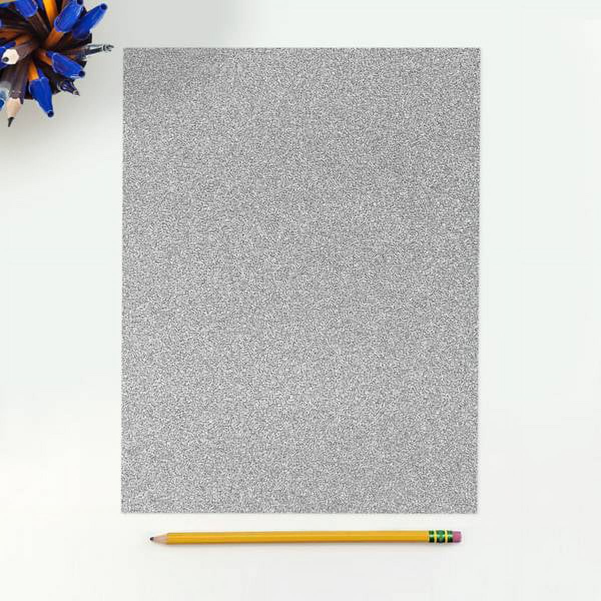 LUXPaper Cardstock, 8.5 x 11, 106lb Silver Sparkle, 250/Pack