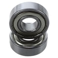 thumbnail image 2 of 6202Z Juego de bolas de ranura profunda de doble metal de 15 x 35 x 11 mm, 2 of 5