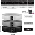 thumbnail image 4 of Resistance Band Set, 3 Pack Fabric Fitness Bands, Non-Slip Fitness Bands, Sports Stretch Bands - Premium Fabric Fitness Bands for Fitness, Pilates, St, 4 of 5