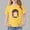 Yellow, variant on HOMADLES Girls Short Sleeve T Shirts, Crewneck Lightweight Loose Fit Short Sleeve Shirt Summer Stretch Tops Plus Size Work Shirt Black 3-4 T