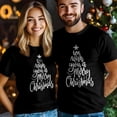 thumbnail image 4 of Camisetas para hombre con diseño abstracto de árbol de Navidad, camisetas casuales de manga corta para hombre, camisetas gráficas para adolescentes, niños y hombres, 4 of 8