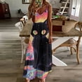 thumbnail image 3 of Cute Planet Cat Sleeveless Dress Woman Fashion Long Dresses Women's Summer Suit Dress Summer 2025 Women, 3 of 7