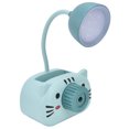 thumbnail image 3 of Lampe de Table LED Pliable Protection des Yeux avec Porte-Stylo Taille-Crayon Chargement USB Bleu, 3 of 9
