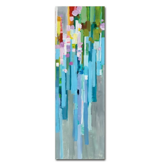 Trademark Fine Art 'Rainbow of Stripes II' Canvas Art by Danhui Nai