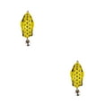 thumbnail image 4 of QualitChoice 1/2/3/5 Fish Lure Artificial Bait 8cm Workmanship Compact Size No Burrs Exquisite Rotating Lures Fishing Tackle Yellow 2PCS, 4 of 6