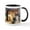 White/Black Inside, variant on CafePress - Grey Wolf Mugs - 11 oz Ceramic Mug - Novelty Coffee Tea Cup