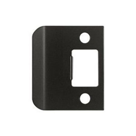 strike plate extended lip deltana rubbed bronze oil tall overall brass solid inch dialog displays option button additional opens zoom