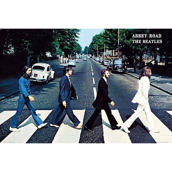 The Beatles Abbey Road Wall Poster 36" x 24"