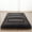 Black, variant on Japanese Floor Mattress, Futon Mattress with Portable Storage Bag and Washable Cover, Roll Up Thick Tatami Mat Suitable for Camping, Guest Room, Green, Twin