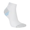 thumbnail image 4 of Skechers Women's Quarter Crew Socks with Cushioned Footbed & Mesh Ventilation (6-Pairs), 4 of 5