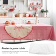 thumbnail image 7 of Worgeous Portable Picnic Table Cover Elastic Strip Picnic Table Fitted Cover Desk Cover Camping Supply, 7 of 7