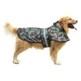 thumbnail image 2 of TiaGOC Dog Raincoat Hooded Slicker Poncho for Small to X-Large Dogs and Puppies Camo - L, 2 of 7