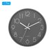 thumbnail image 3 of Reloj de pared Uxcell de 12" a pilas, silencioso y sin tictac, reloj redondo, gris, 3 of 6