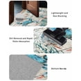 thumbnail image 5 of Vintage Crab Front Door Mat Ocean Coral Anchor Shell Wood Grain Welcome Doormat Indoor Outdoor Entrance Floor Mat Non-Slip Washable Runner Rug for Front Porch Decor 20x63 Inch, 5 of 6