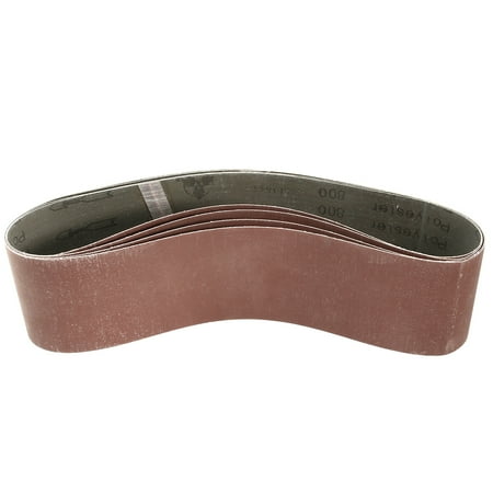 

Uxcell 4 x 36 800 Grit Flush Joint Aluminum Oxide Sanding Belts 4 Pack