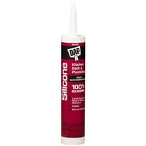 DAP Kitchen & Bath Silicone Sealant - White - 9.8 Oz