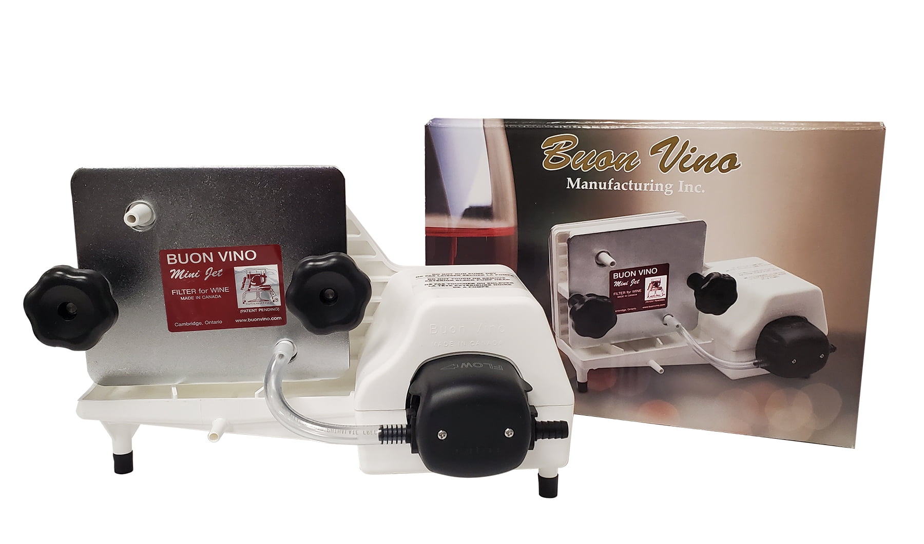 Buon Vino Mini Jet Wine Filter - Home Wine Making Equipment