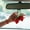 Red, variant on NOGIS Rear View Mirror Dangle Pendant Cute Crochet Strawberry Plant Hanger Decor Car Mirror Hanging Accessories Interior Aesthetic for Your Car Women Charms Ornament Decorations (2 Pcs Pink)