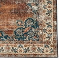 thumbnail image 3 of Linon Washable Foley Polyester 2'x3' Rug in Brown, 3 of 18