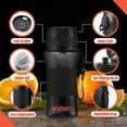 thumbnail image 6 of Squatz Premium Quality Wide Mouth 17 Oz Poseidon Series Water Bottle for Protein and Fruit Shakes, 6 of 7