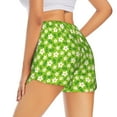 thumbnail image 3 of Goofa Daisies Flowers Printed Women 2 in 1 Running Shorts,Quick Dry Athletic Workout Shorts,High Waisted Athletic Shorts with Liner Pockets-Medium, 3 of 9