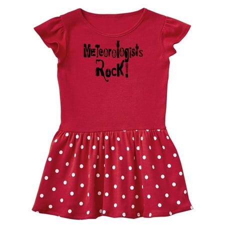 

Inktastic Meteorologists Rock Gift Baby Girl Dress