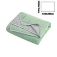 thumbnail image 3 of Ice Silk Summer Cooling Blanket | 200x150cm (78.74x59.06in) | Lightweight Breathable Quilt for Hot Sleepers | Machine Washable | Green/Blue/Mint/Pink/Purple Options | 690g, 3 of 6