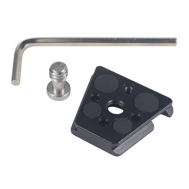 Milaget Quick Release Clamp Plate Devices Replace Bracket Anti Skid Pad Mounting V Shape Mount