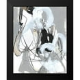 thumbnail image 2 of Vess, June Erica 12x14 Black Modern Framed Museum Art Print Titled - Tangled Threads III, 2 of 5