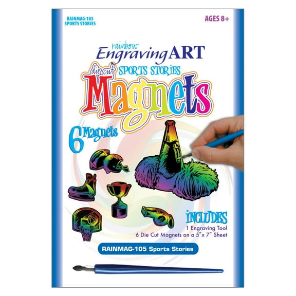 Royal & Langnickel Engraving Art™ Sports Stories Magnets