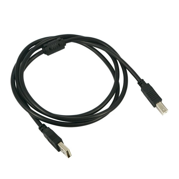 Cable USB 2.0 de alta velocidad de 1,5 metros para impresora y escáner, de tipo A macho a tipo B macho, compatible con Epson.