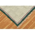 thumbnail image 6 of Casavani Green Block Printed Cotton Dhurrie Bedroom Living Room Carpets Outdoor Patio Rug 12x18 feet, 6 of 6