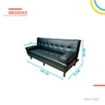 thumbnail image 3 of Sofa Cama Matrimonial Sillon Futon Moderno 3 posiciones Sala Pido Todo SCBK-H1, 3 of 8
